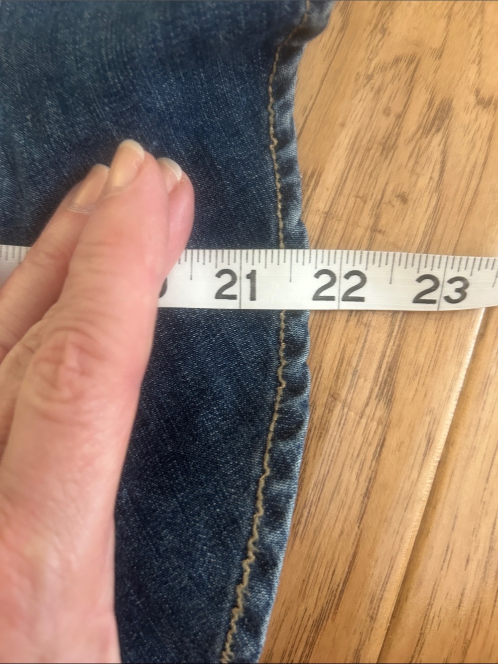 White House Black Market Denim Jacket - Picture 8 of 10